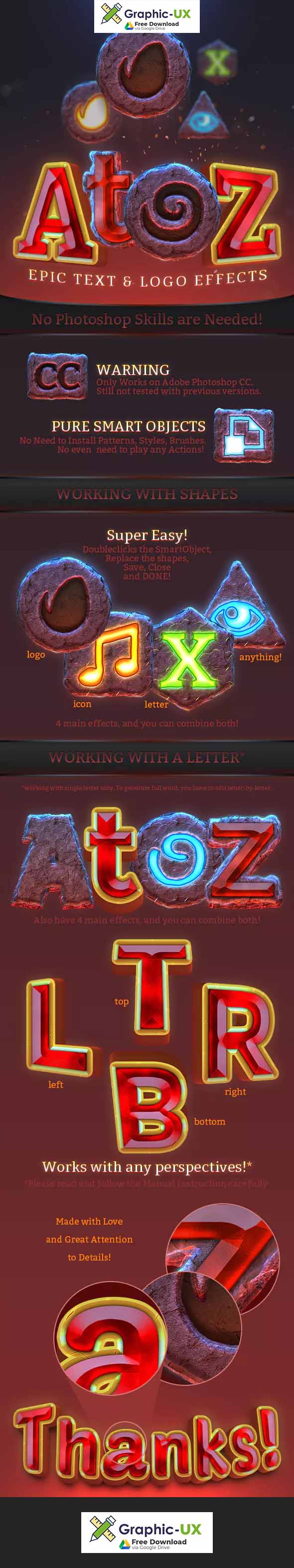 AtoZ: Epic Text & Logo Effect