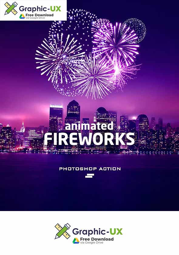 Gif Animated Fireworks