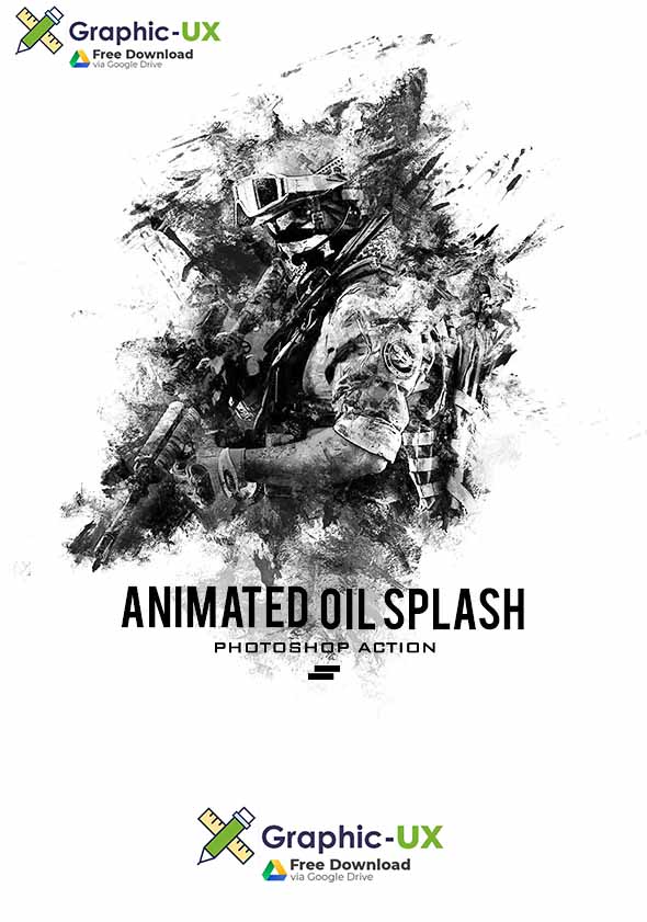 Gif Animated Oil Splash