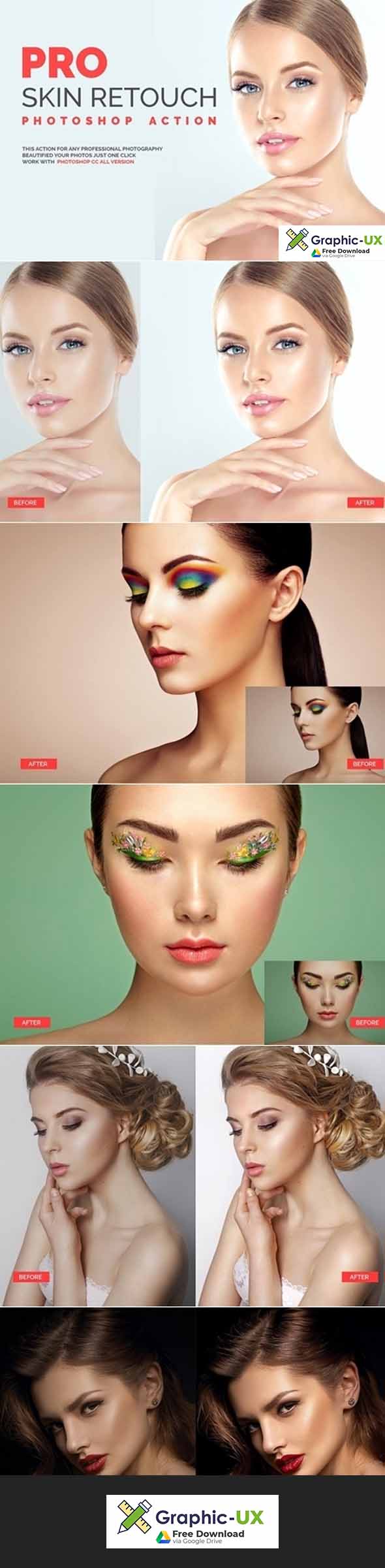photoshop skin retouching actions free download