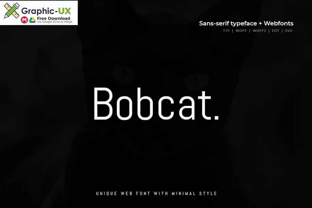 Bobcat - Modern Typeface + WebFont 