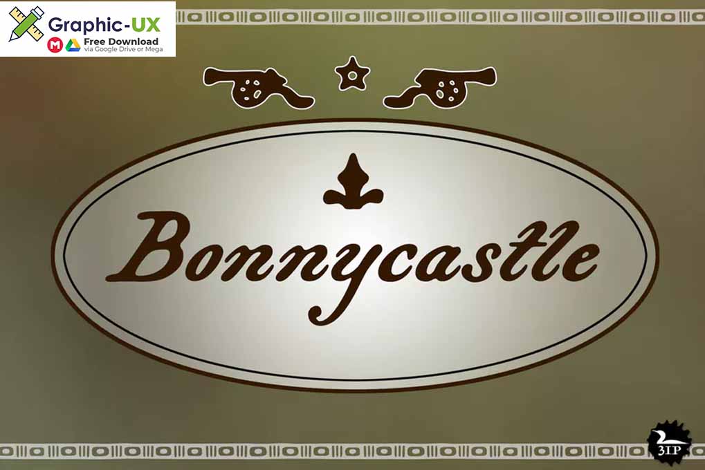 Bonnycastle Font 