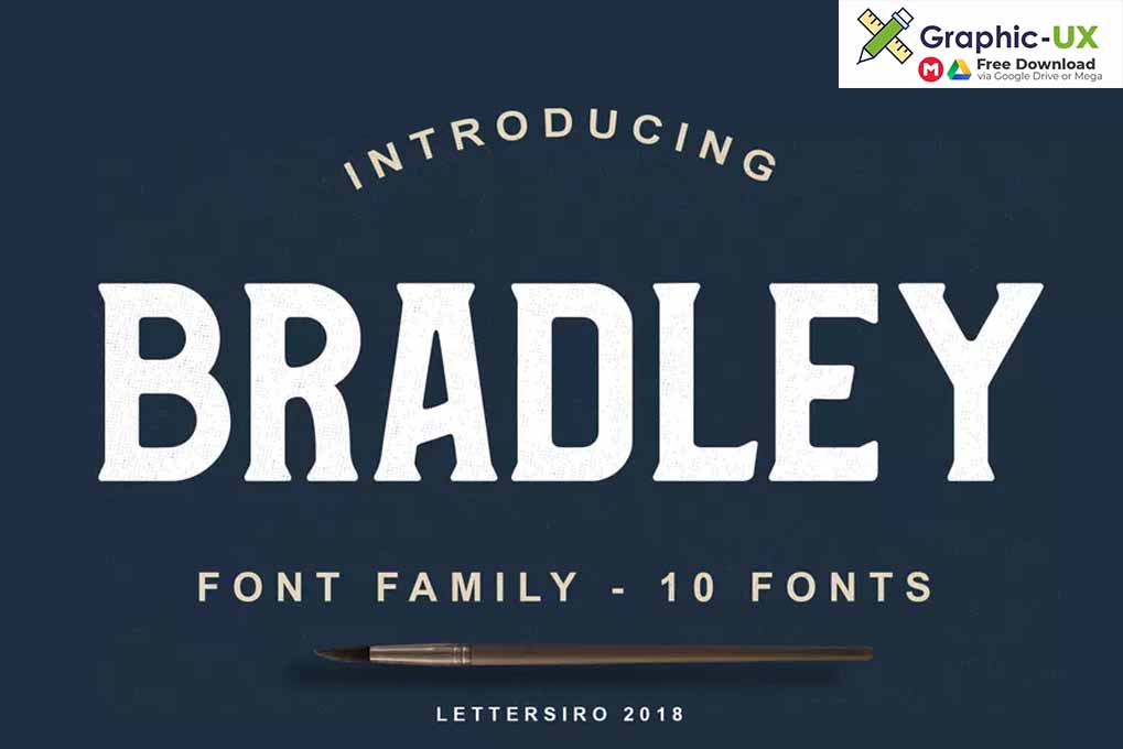 Bradley Font Family Font