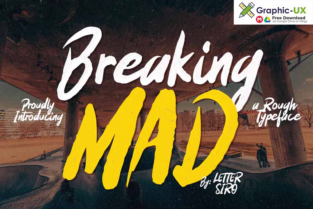 Breaking Mad Font 