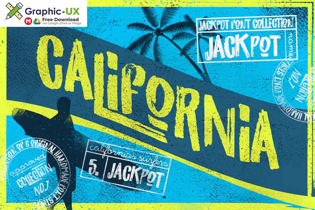 California Jackpot Font