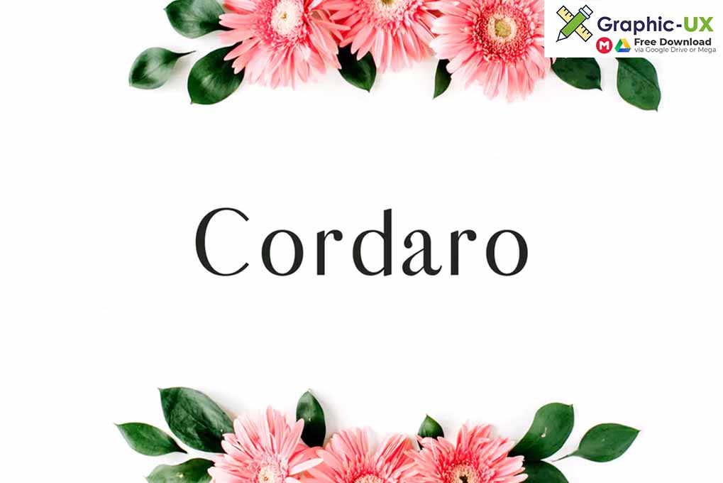 Cordaro Serif Font Family
