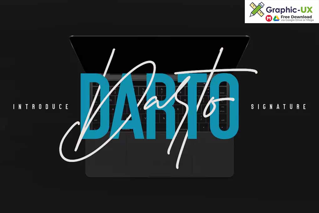 Darto Signature Font 