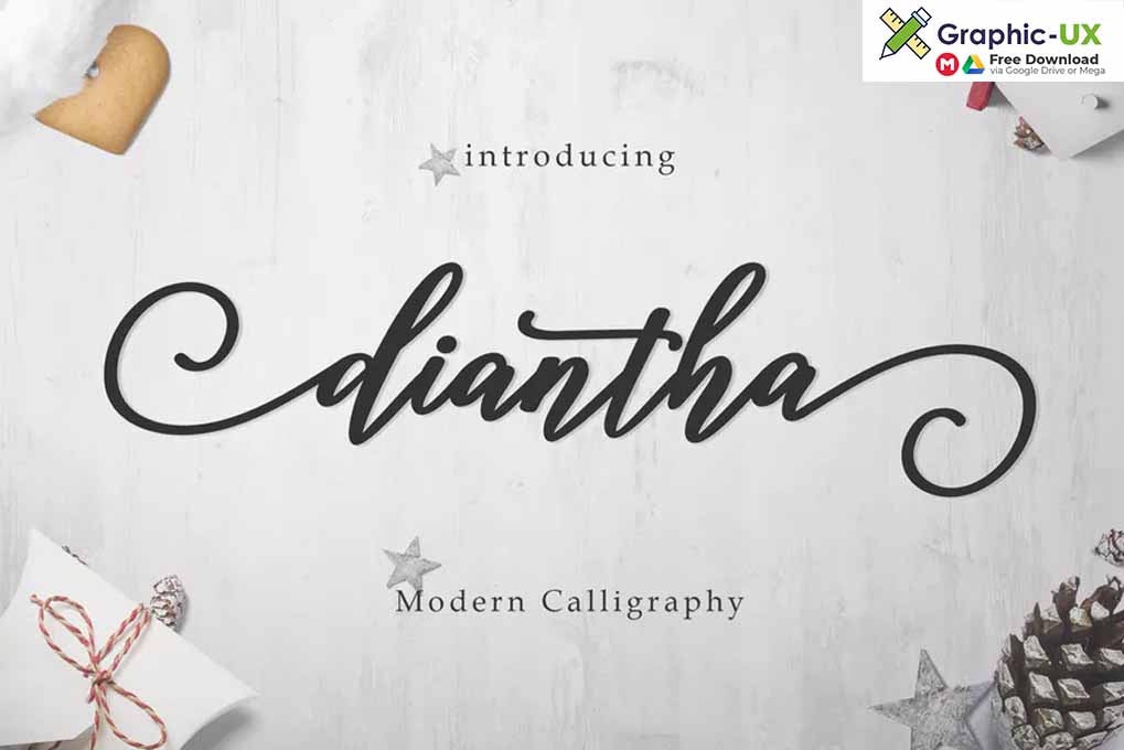 Diantha Script Font