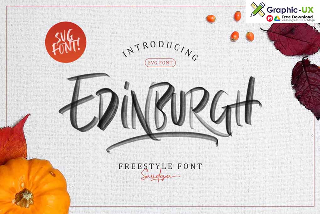 Edinburgh - SVG Font