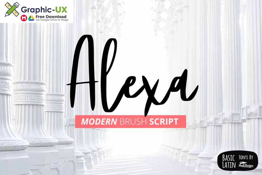 Alexa Modern Brush Script 