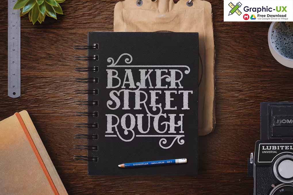 Baker Street Rough font