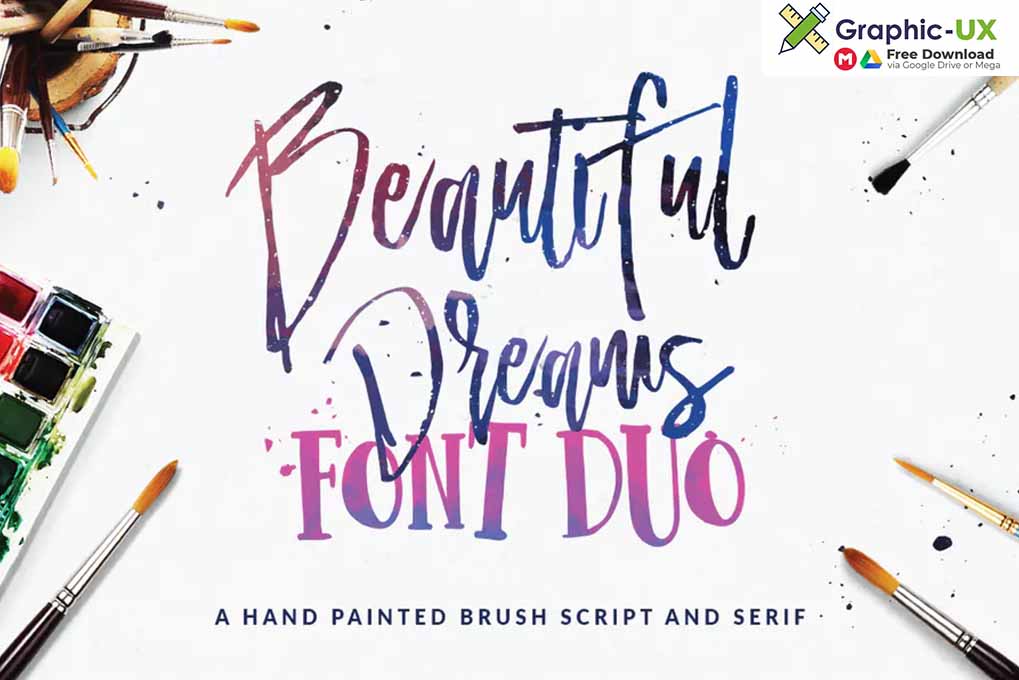 Beautiful Dreams - Font Duo