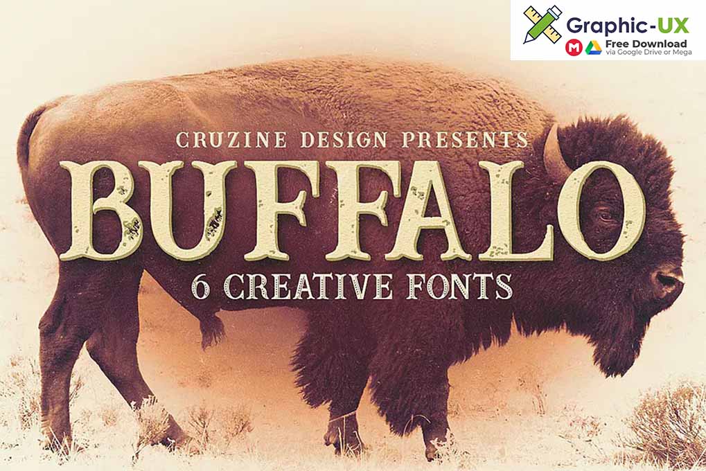 Buffalo Typeface Font 