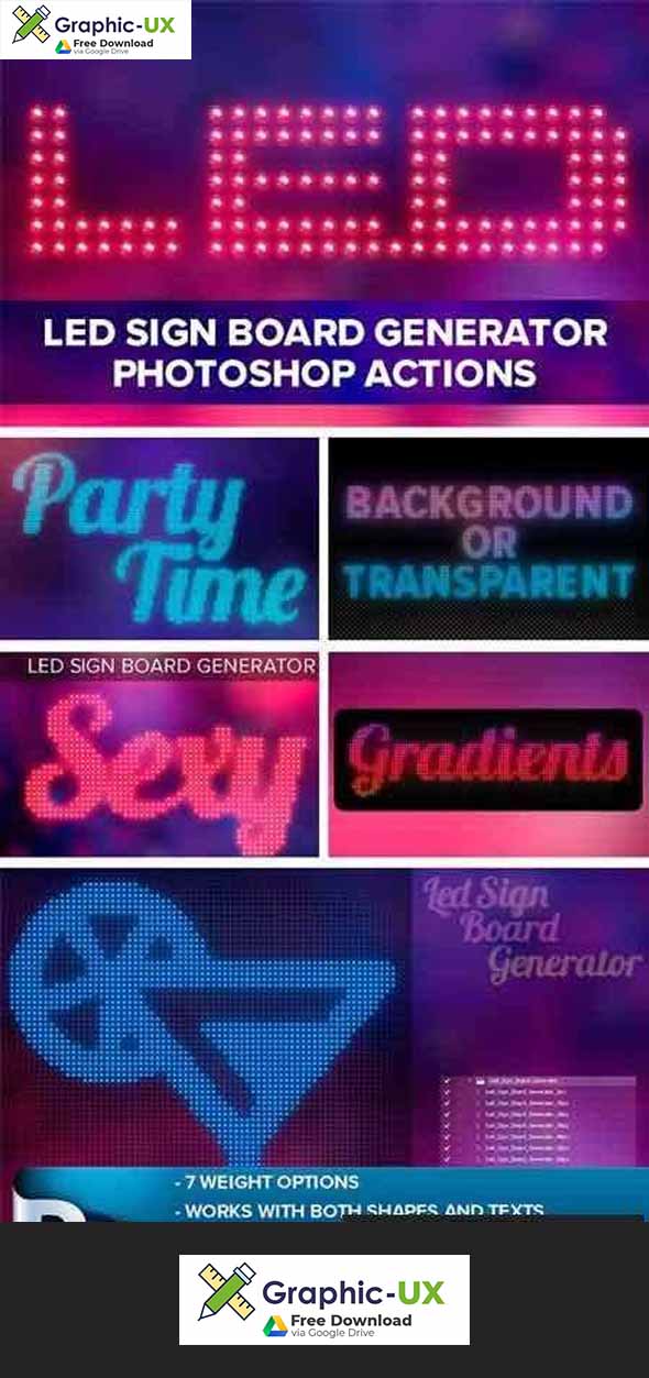 Led Sign Board Generator 