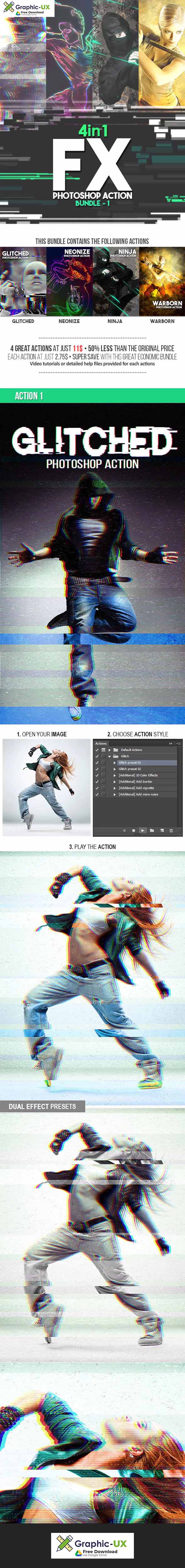 FX Photoshop Action Bundle v1