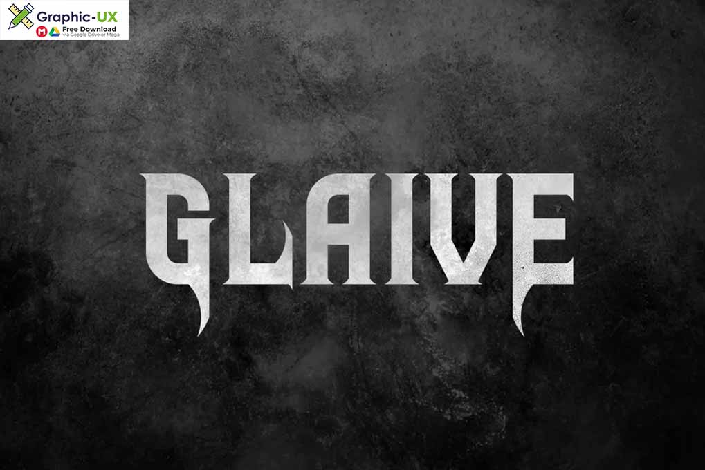 Glaive Typeface font 