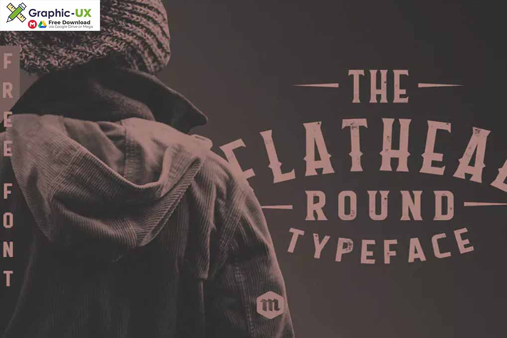 Flathead Round Typeface 