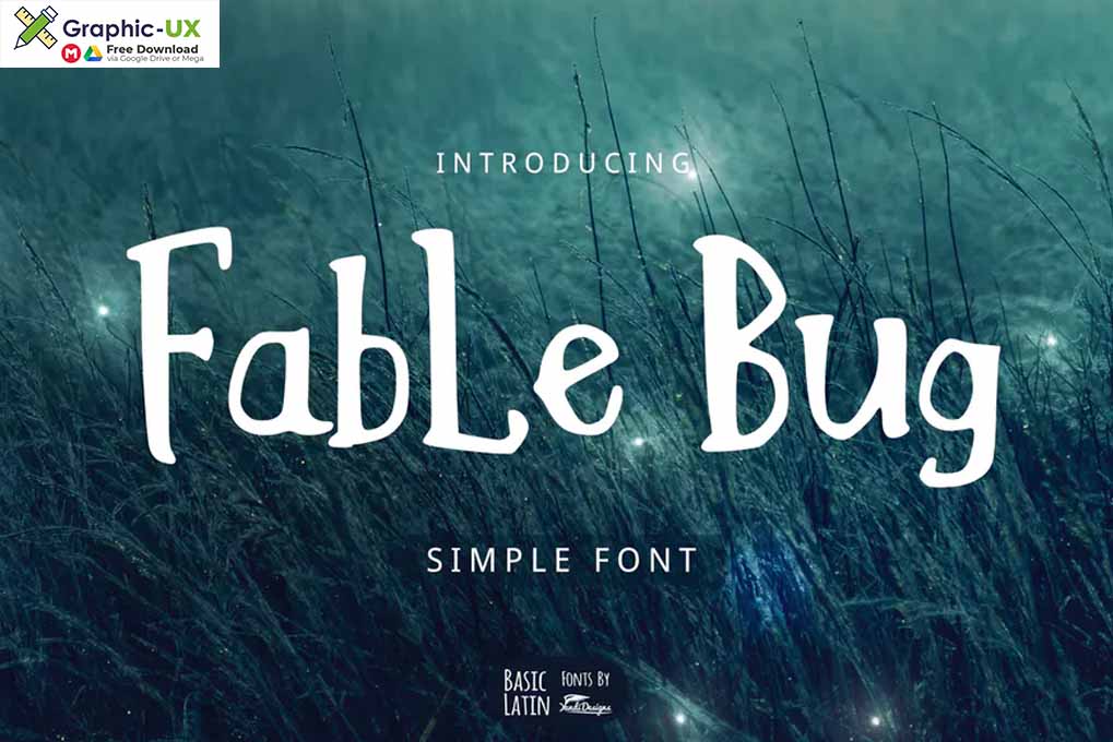 Fable Bug Simple Font