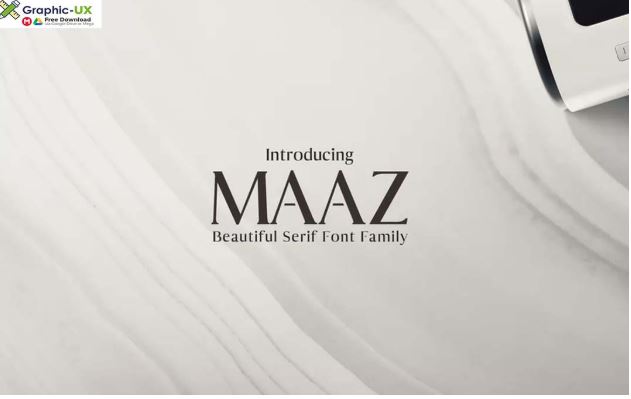 Maaz Serif Fonts Family Pack Font