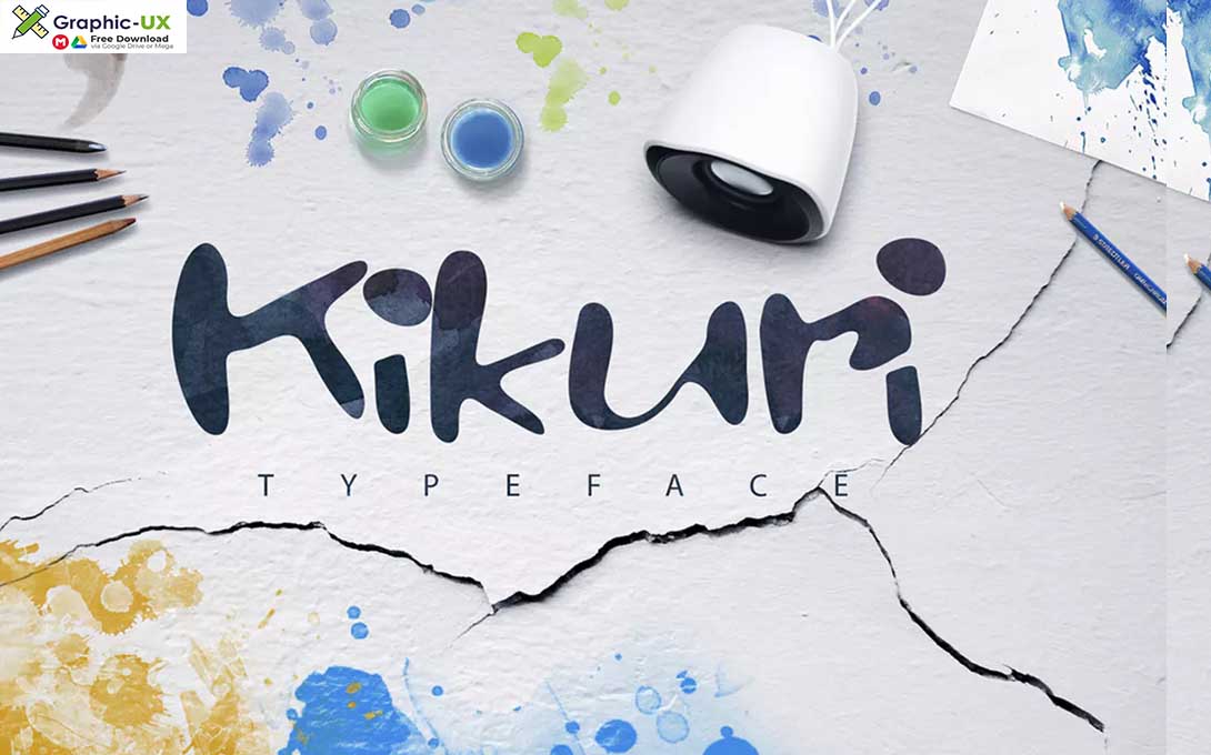  Kikuri Typeface + Extras font