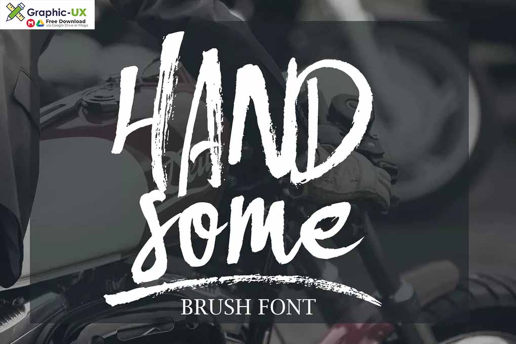 Handsome Brush Font 