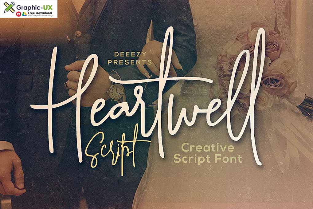 Heartwell Script Font