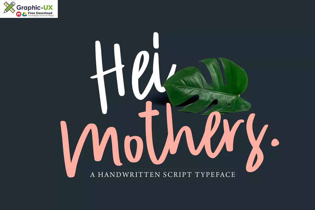 HeiMothers Typeface font