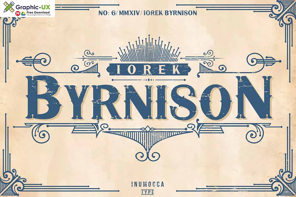 Iorek Byrnison font 