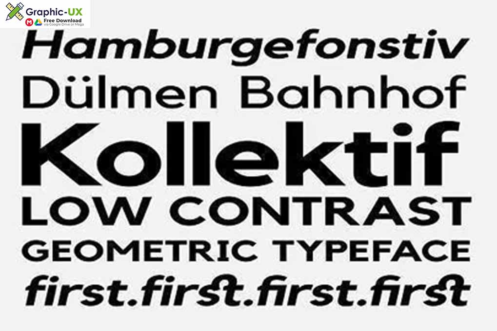 Kollektif Typeface Font 