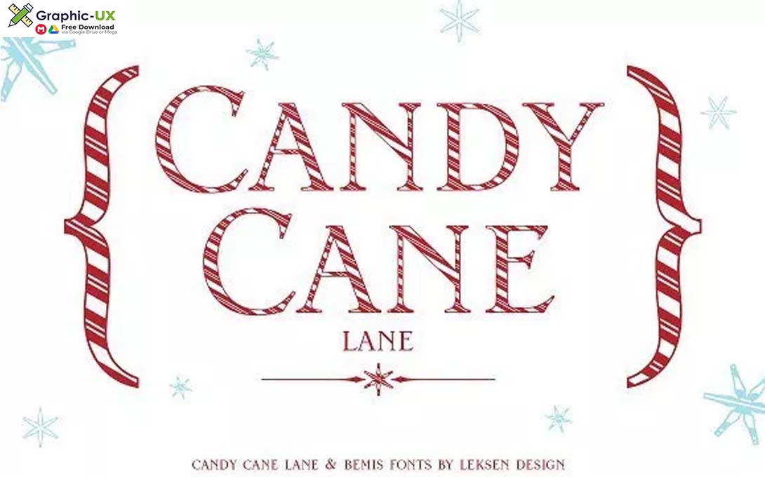 Candy Cane Font 