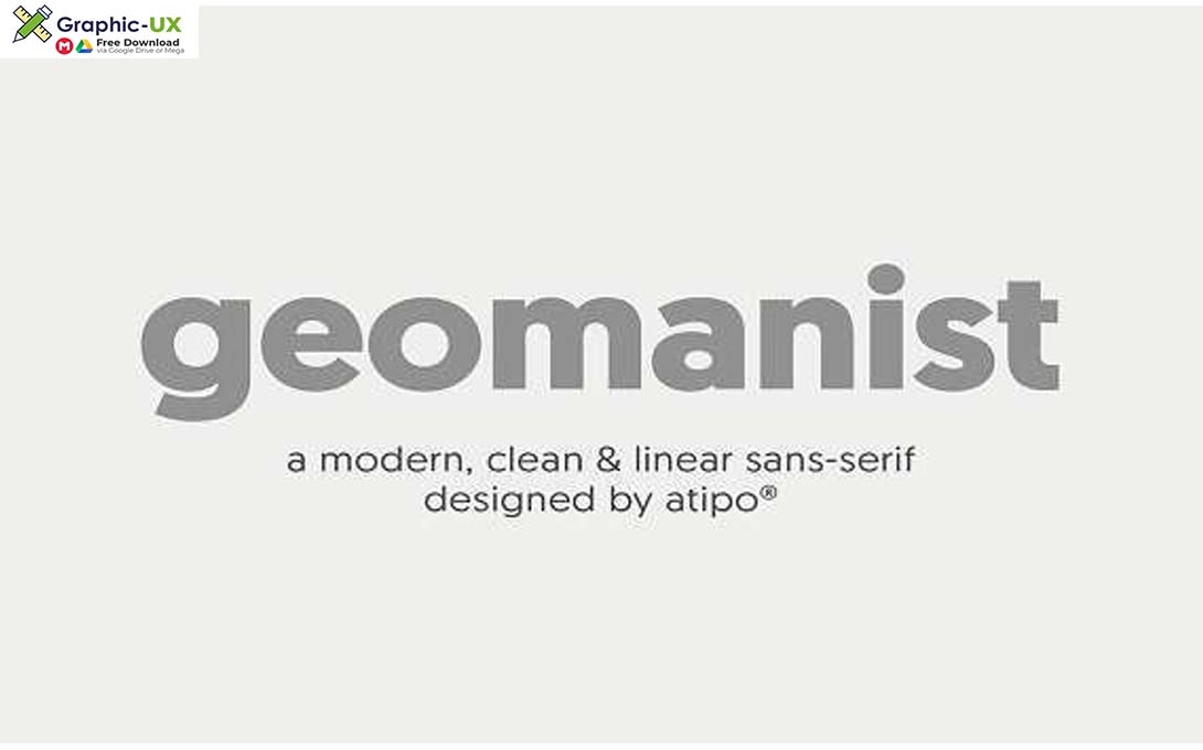 Geomanist Font Family 