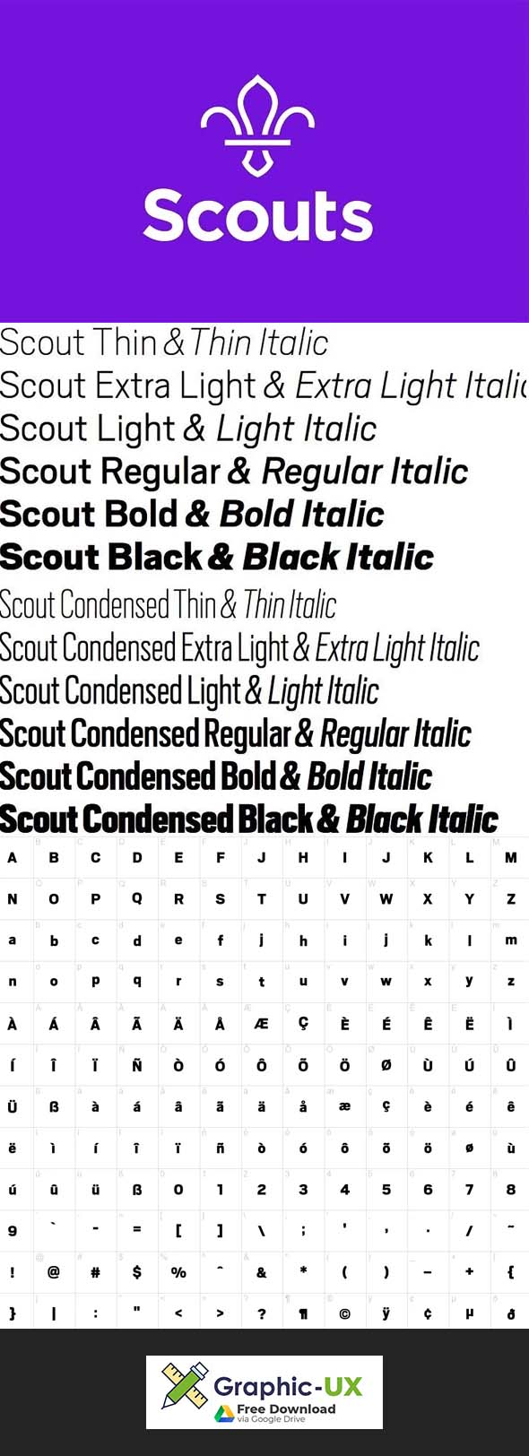 Scout Font Family 