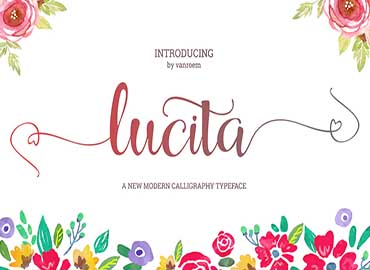 Lucita Script Font