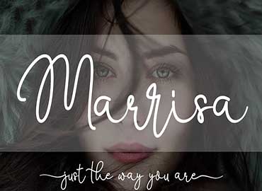 Marrisa - Beautiful Script Font