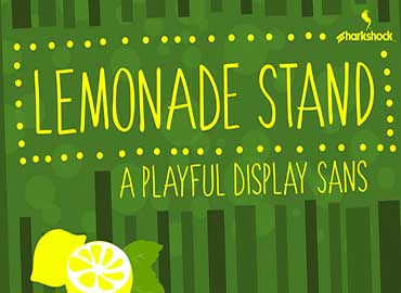 lemonade stand Font