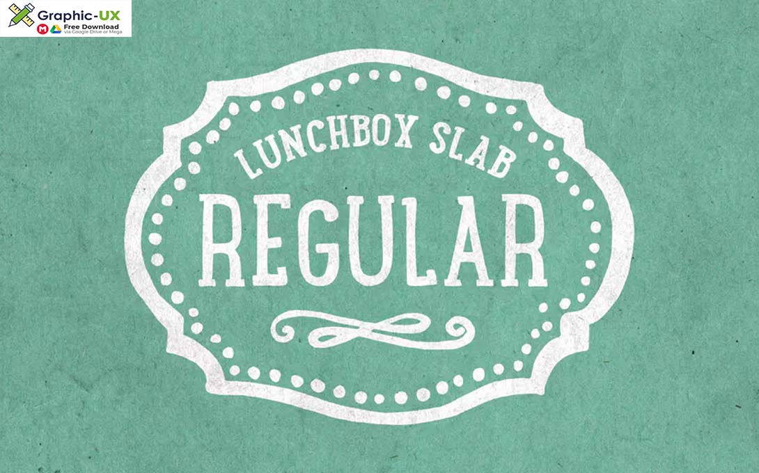 Lunchbox Slab Regular Font