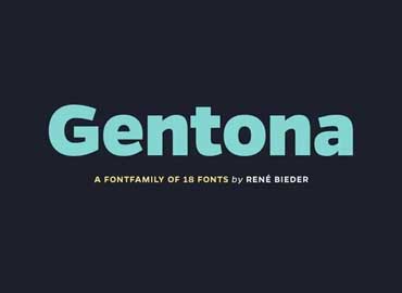 Gentona Font