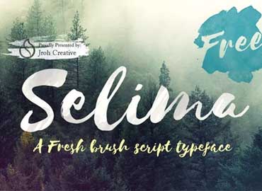 Selima Script Font