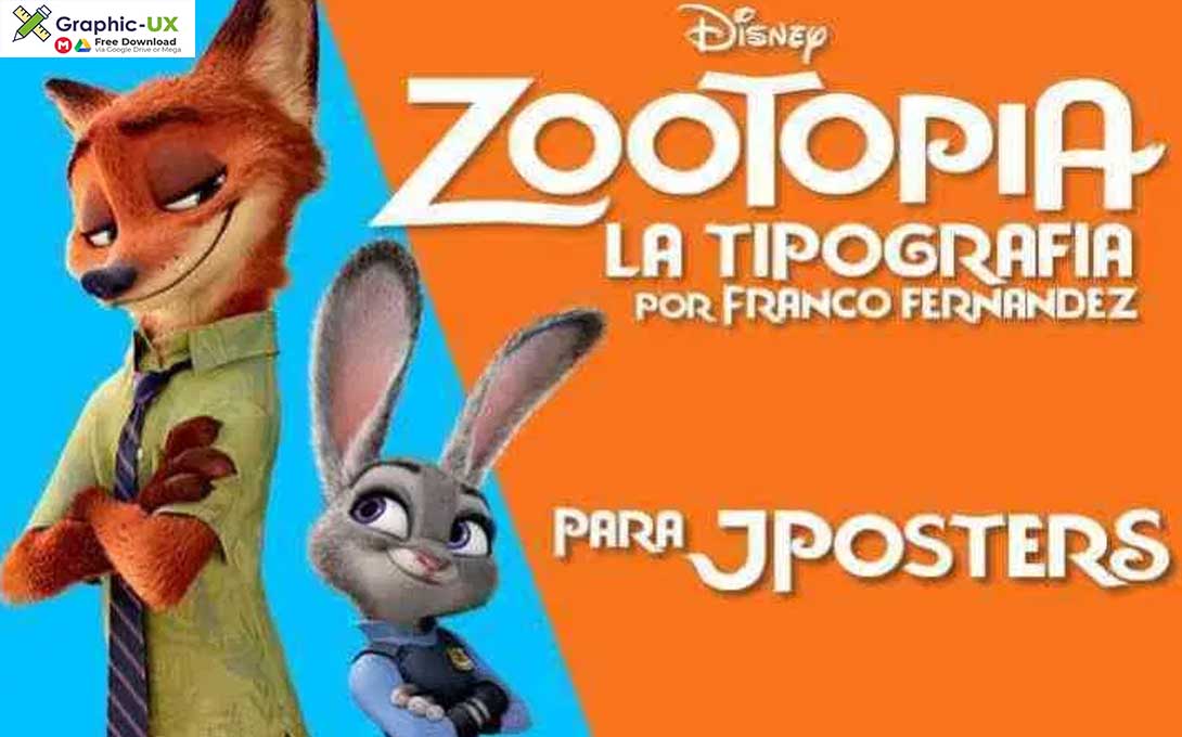 Zootopia JPosters font 