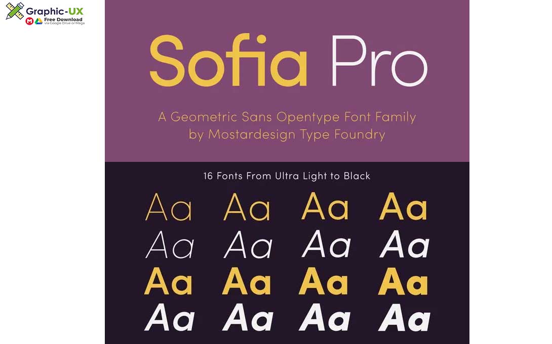 Sofia Pro Font 