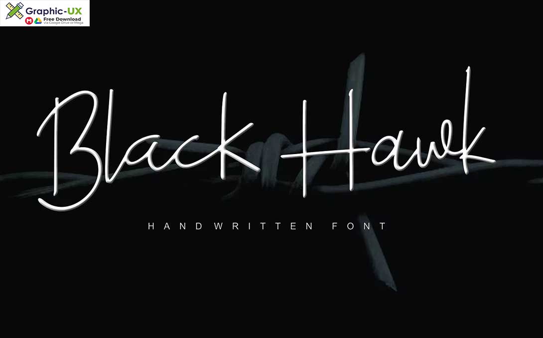 Black Hawk Font 