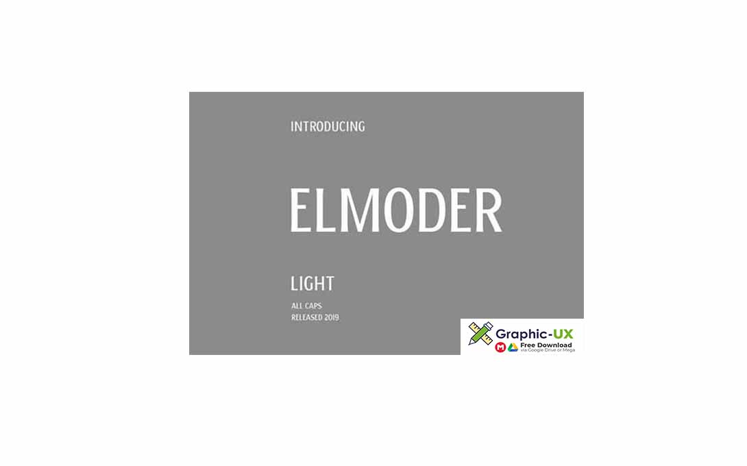 ELMODER LIGHT Font 