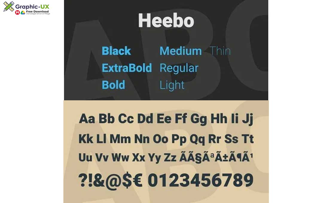 Heebo Font Family 