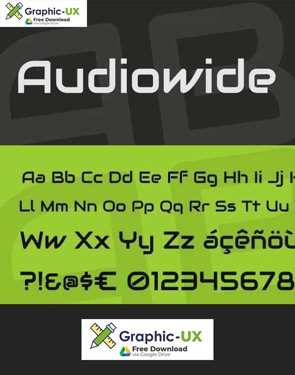 Audiowide Font 
