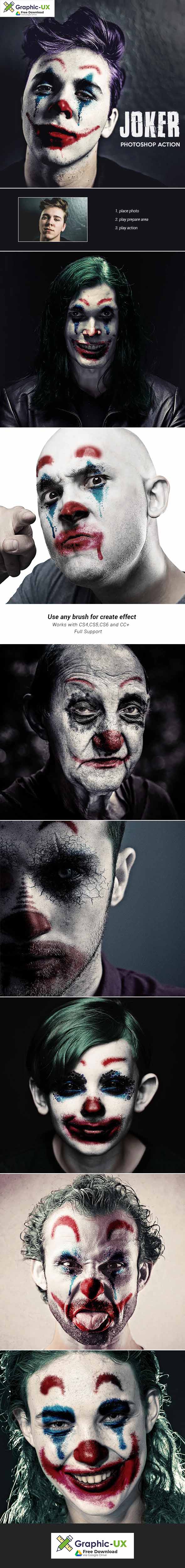 Joker - Photoshop Action 