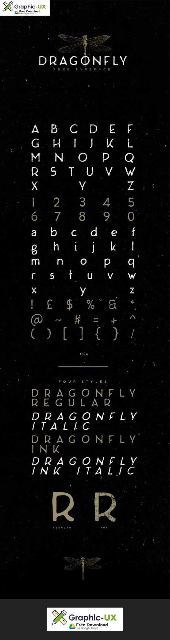 Dragonfly Font 