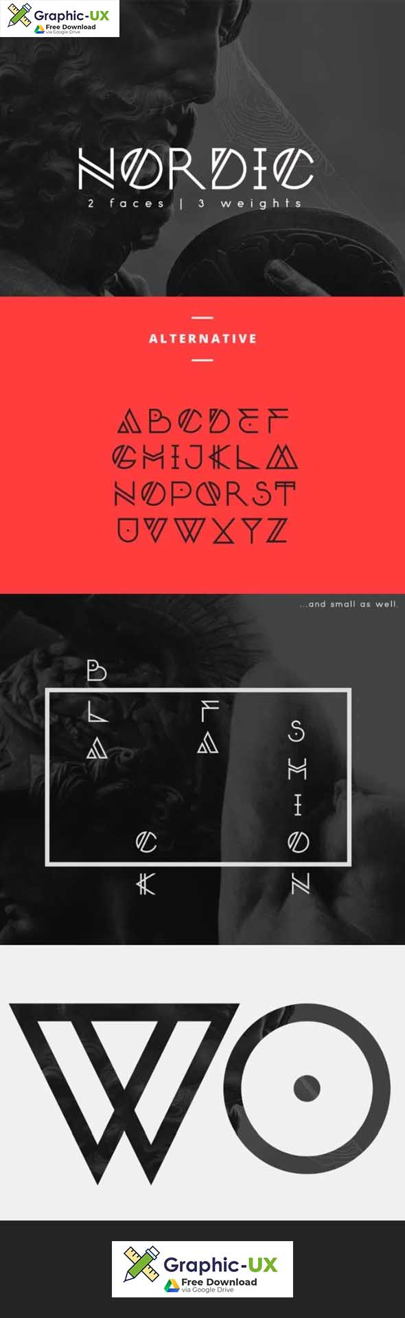 Nordic Free Font