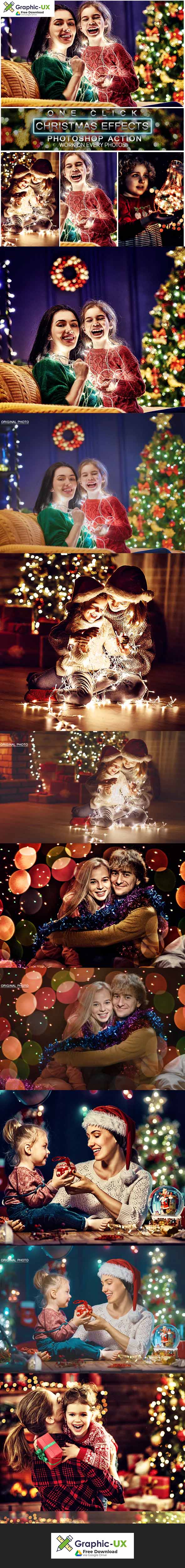 Christmas Photoshop Action