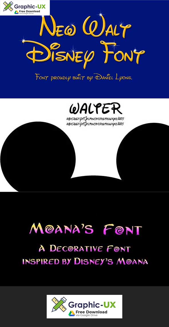 Disney Fonts 