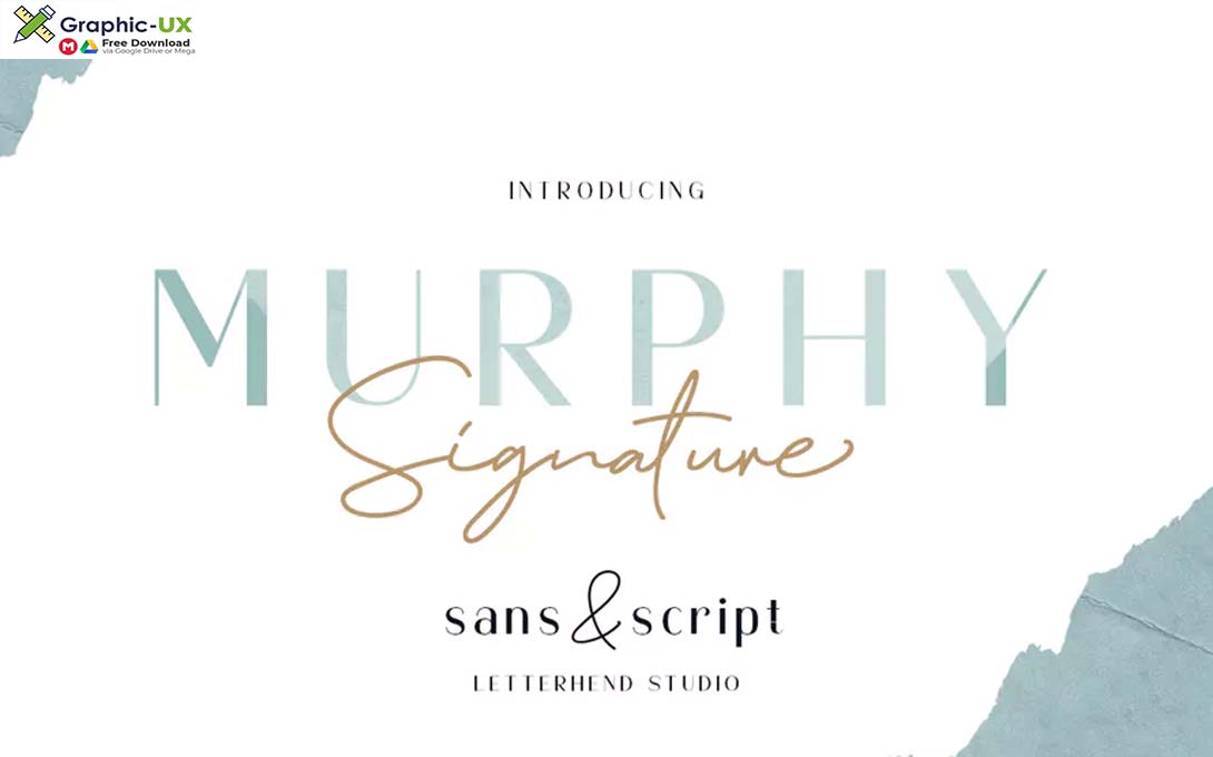 Murphy - Script & Sans font